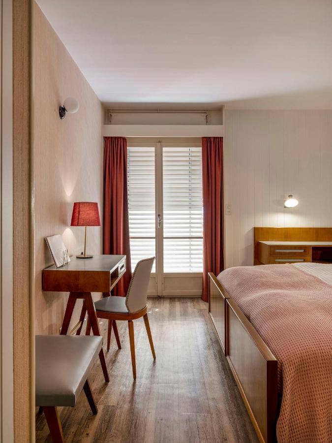 Hotel Historique Chez Elsy - Crans-Sapins Екстериор снимка